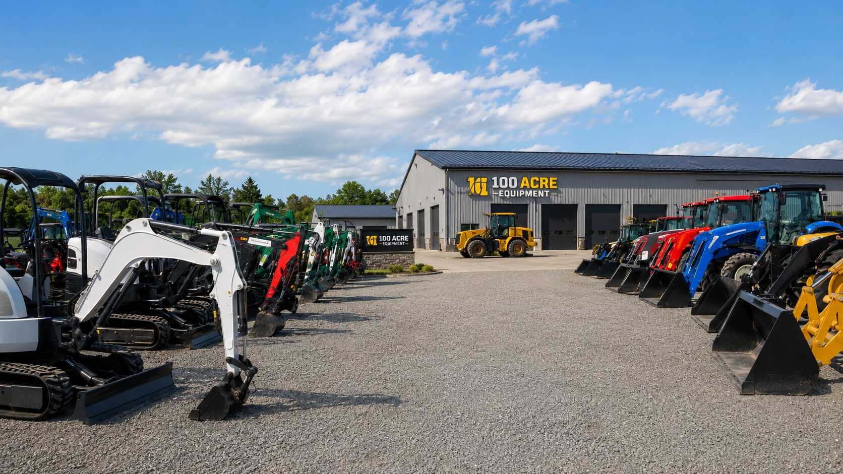 100 Acre Equipment yard
